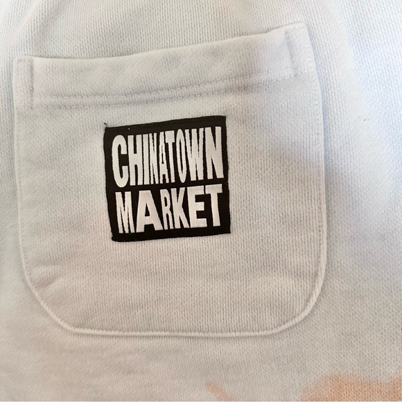 Chinatown Market Peace Tie Dye Sweat Shorts Sz XXL - Picture 4 of 9